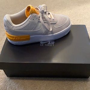 Vast Grey Nike Air Force 1 Shadows